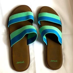Sanuk Yoga Gora Gora Duo Slide Sandal